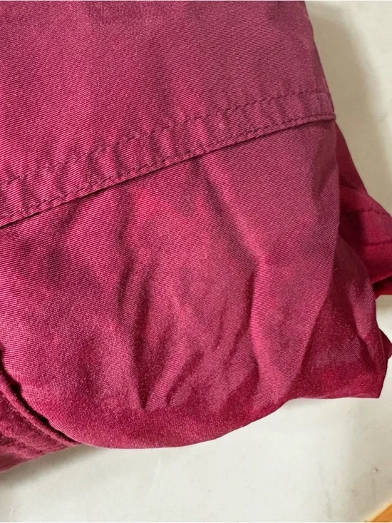 VTG WindRiver Nylon Jacket Womens Sz small Barn Outdoors Spring Rain retro flaws - Picture 9 of 16